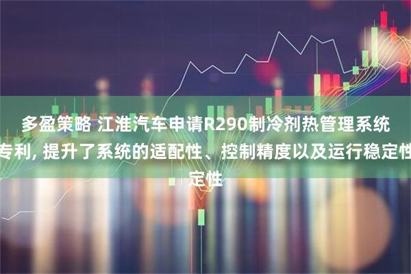 多盈策略 江淮汽车申请R290制冷剂热管理系统专利, 提升了系统的适配性、控制精度以及运行稳定性